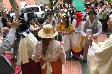 Romería y actuación de Jóvenes Cantadores en El Calero (Foto TA)